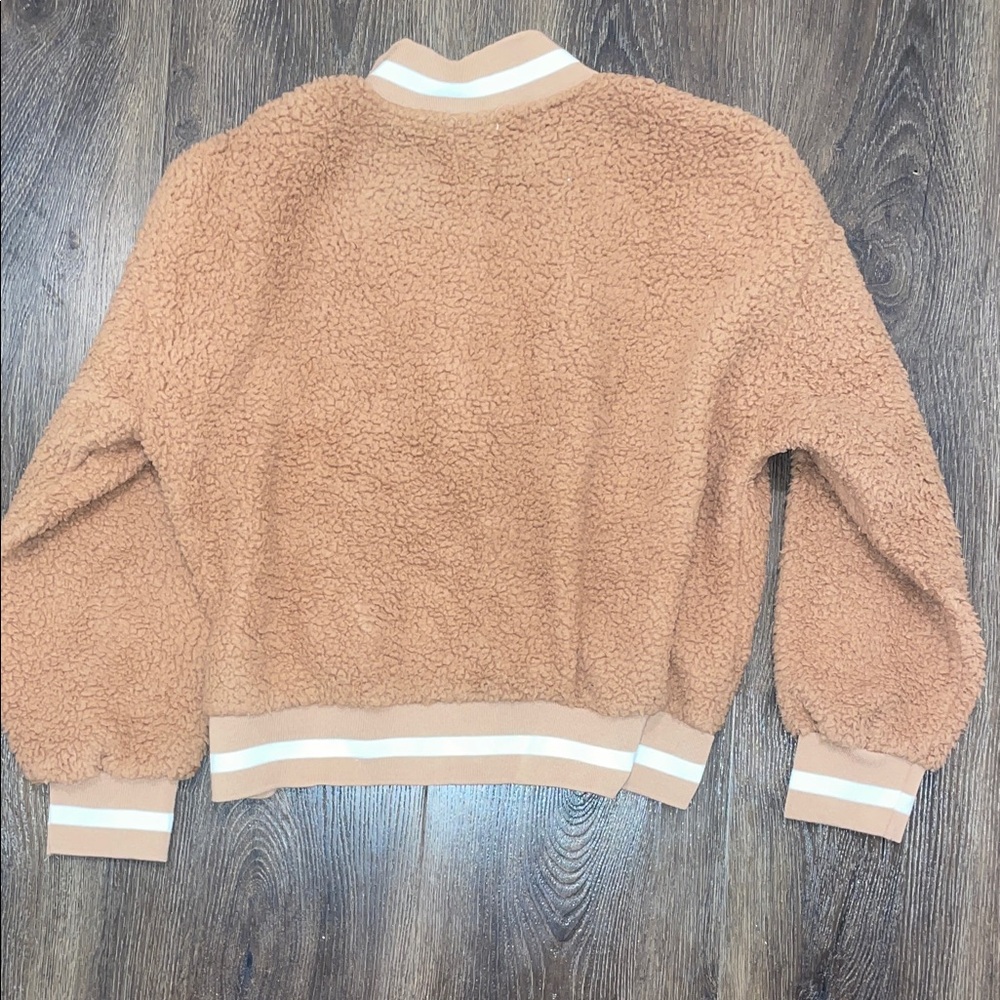 Tan Teddy Jacket - Picture 4 of 4